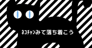 Read more about the article ﾈｺﾁｬﾝみて落ち着こう🐈